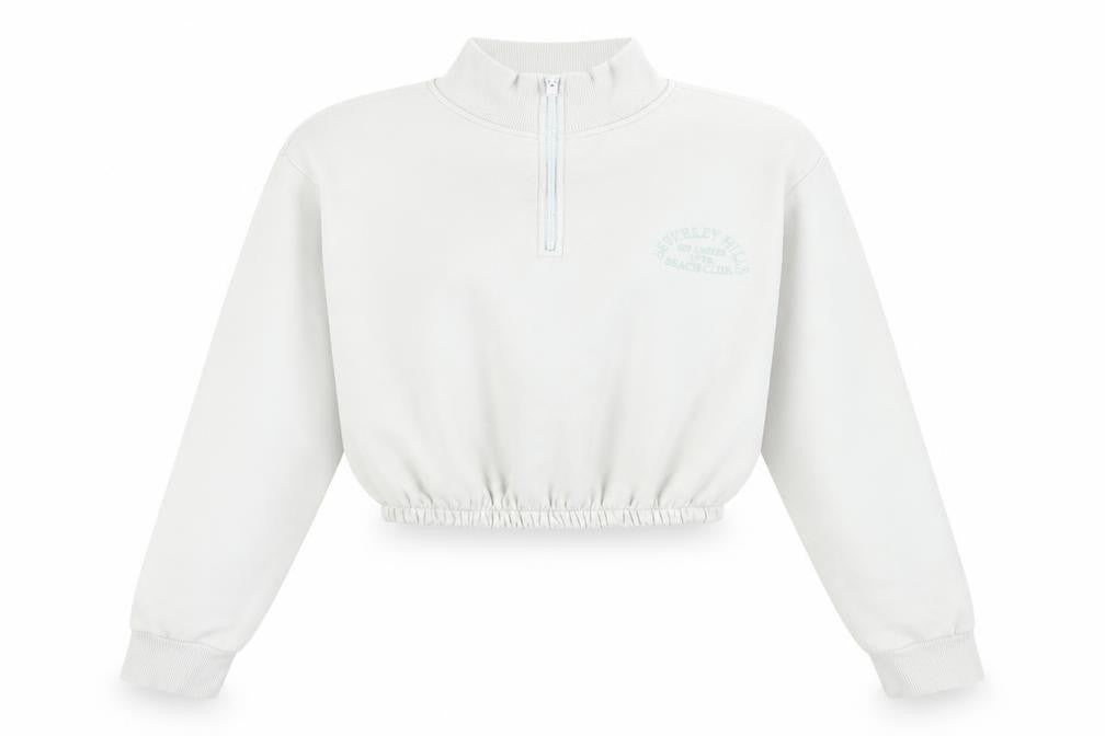 MISSPAP Women's White Pullover Sweatshirt Size 6