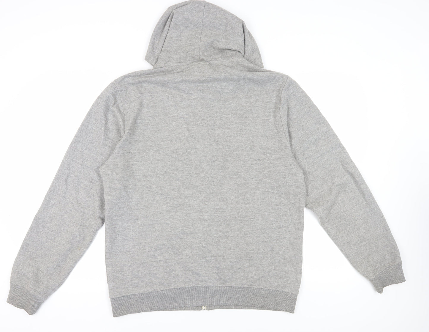 Blend Men's Grey Full Zip Hoodie XL
