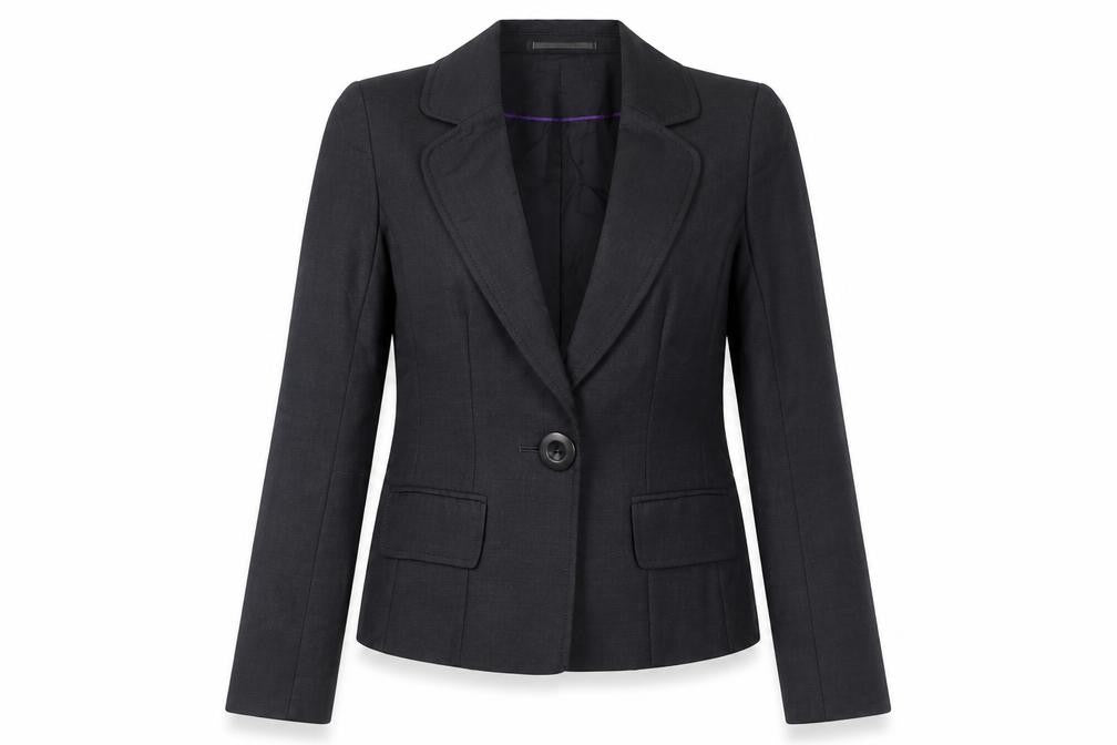 TM Lewin Women's Black Suit Jacket Size 10 Business