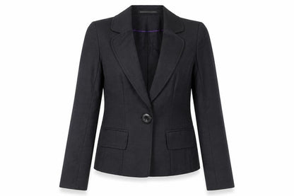 TM Lewin Women's Black Suit Jacket Size 10 Business