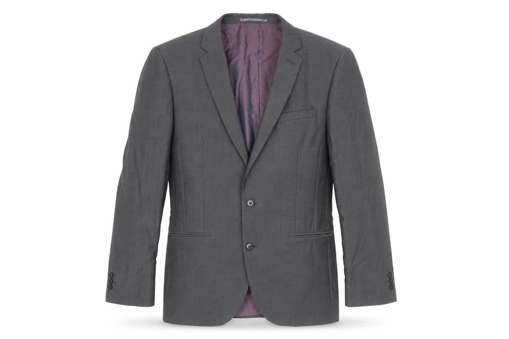 Next Men's Grey Blazer 40R Regular Fit Formal