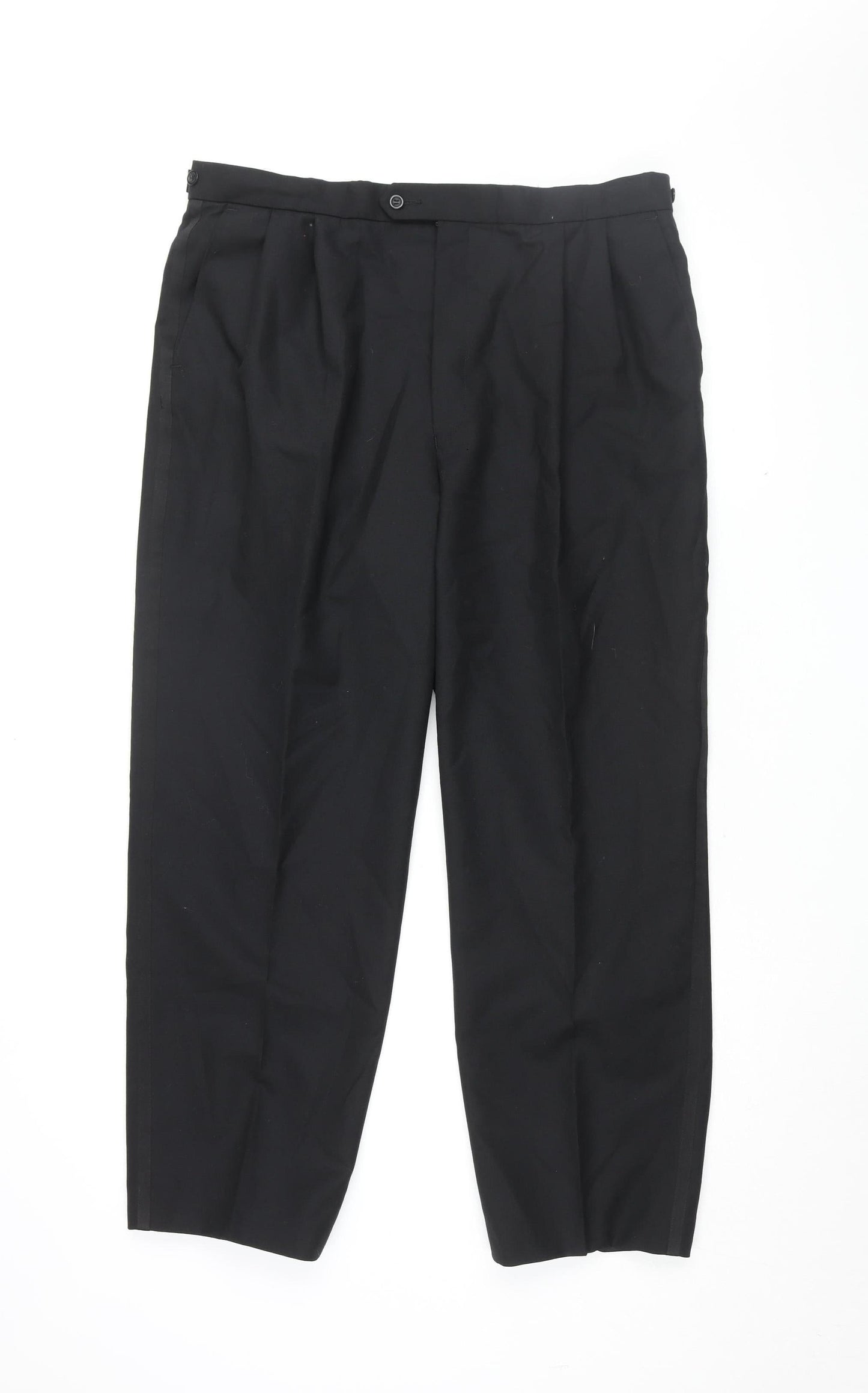 Berwin & Berwin Men's Black Dress Pants 36
