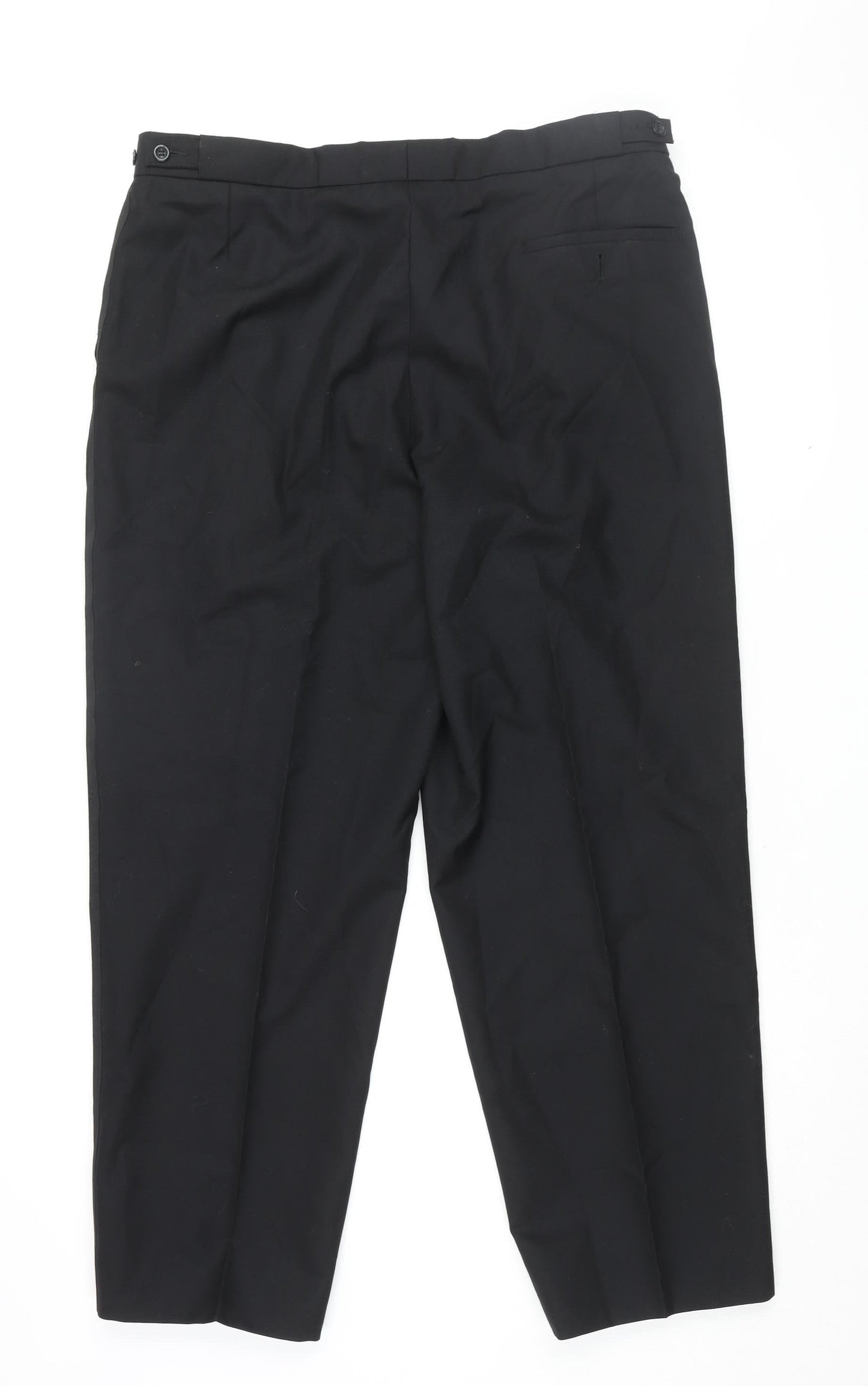 Berwin & Berwin Men's Black Dress Pants 36