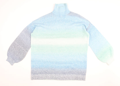 PRETTYLITTLETHING Women's Multicoloured Pullover M
