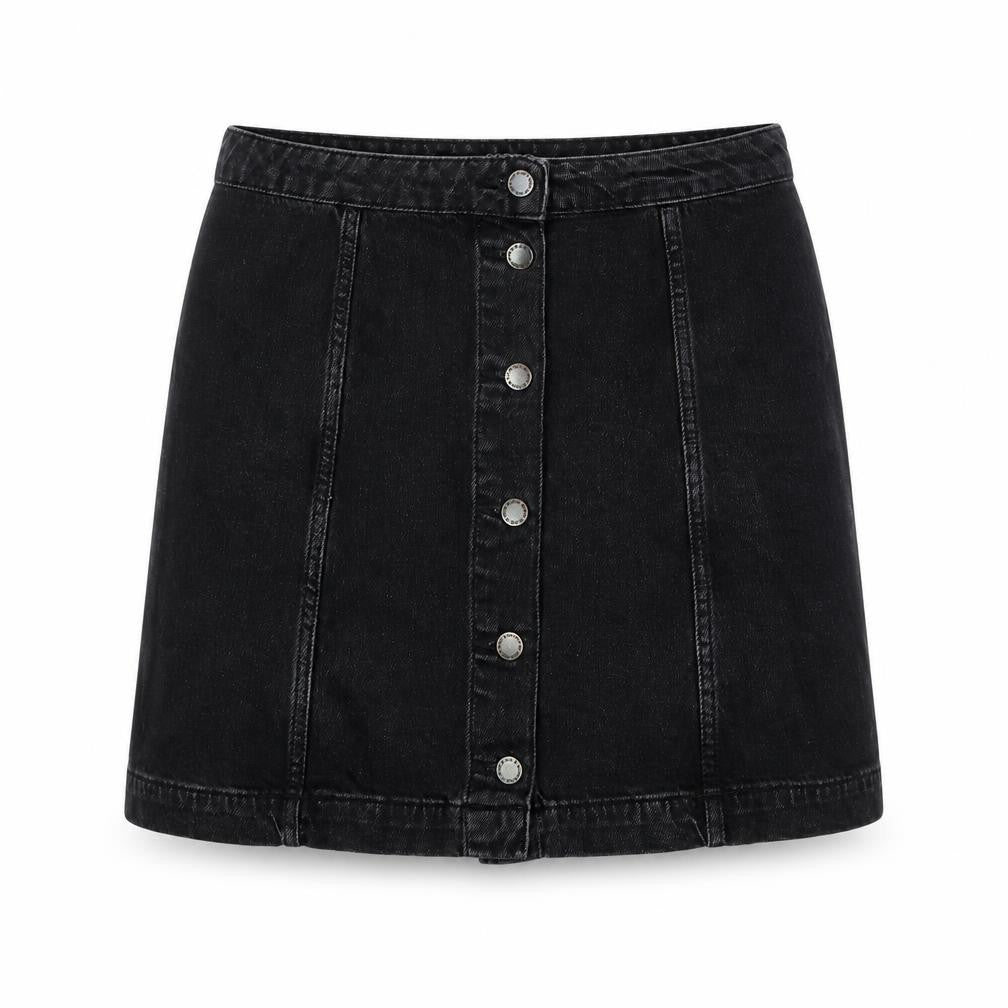 Topshop Women's Black A-Line Mini Skirt Size 32