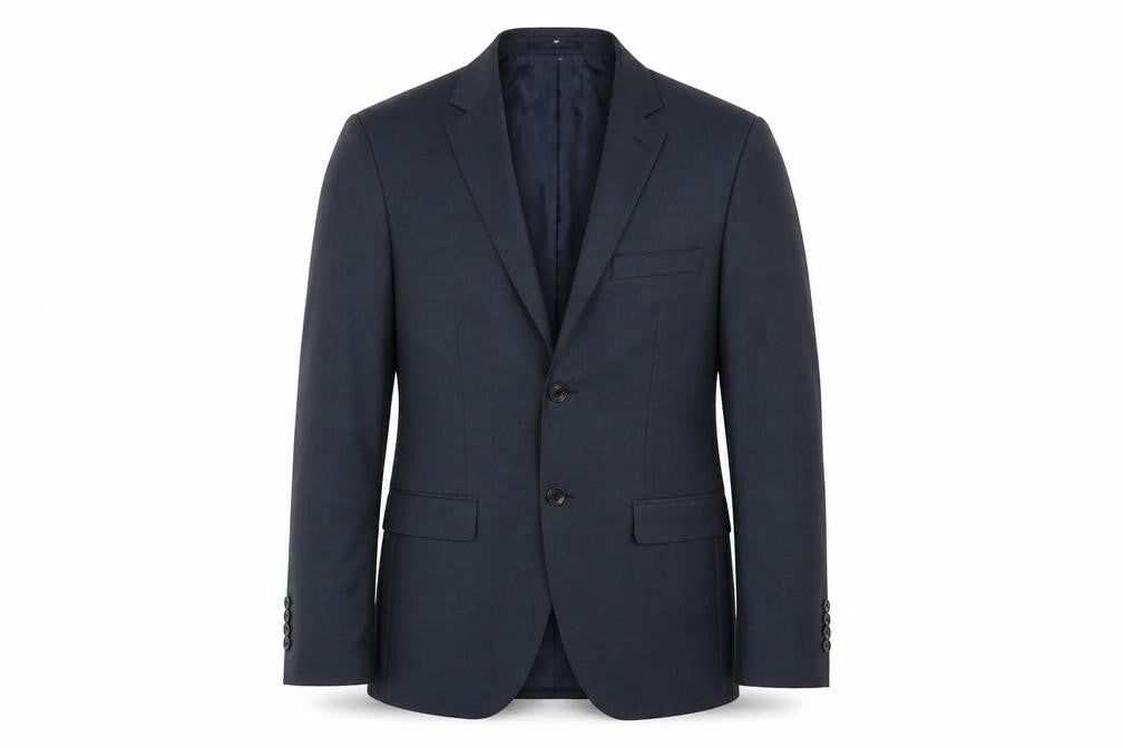 Jack & Jones Men's Navy Blazer 42 Wool Classic Fit
