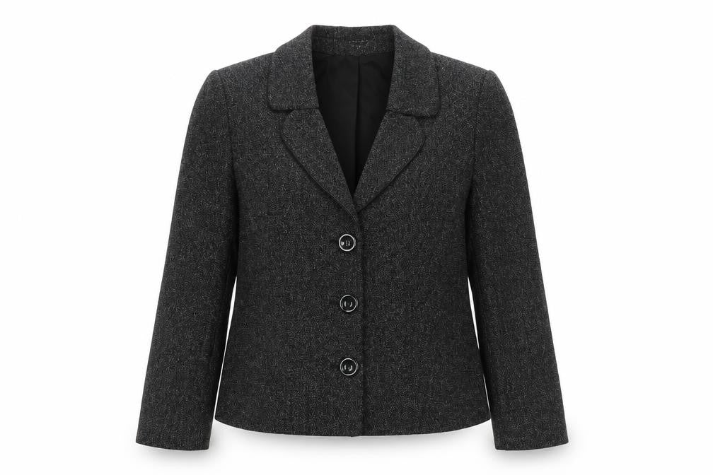 Country Casuals Women's Black Blazer Size 16 Business Jacket
