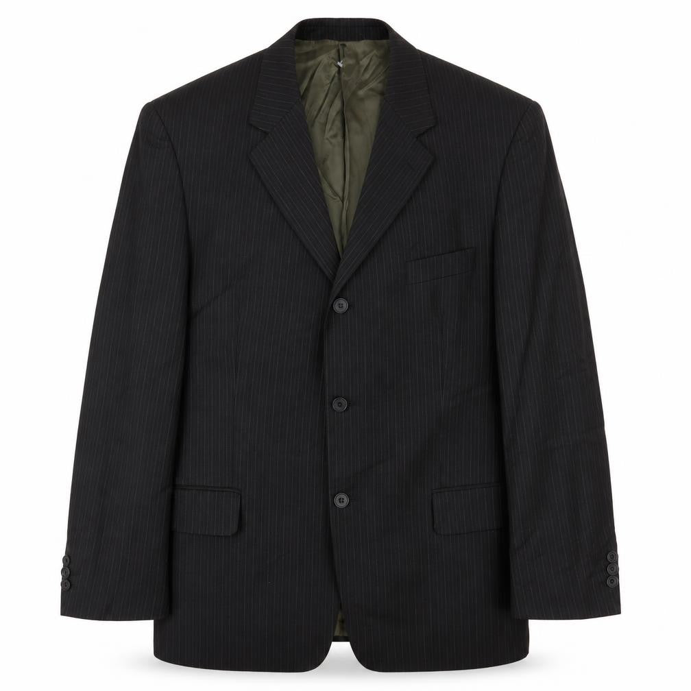 Pierre Cardin Men's Black Classic Blazer Size 44 Regular