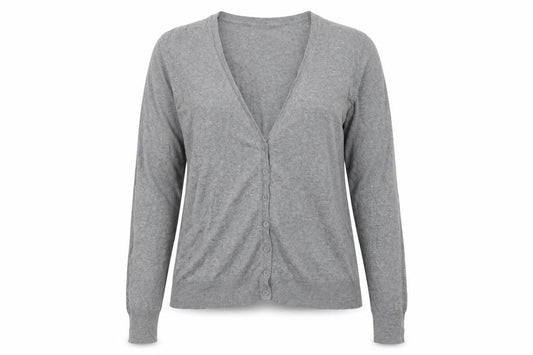 Old Navy Women's Grey Cardigan XL 100% Cotton
