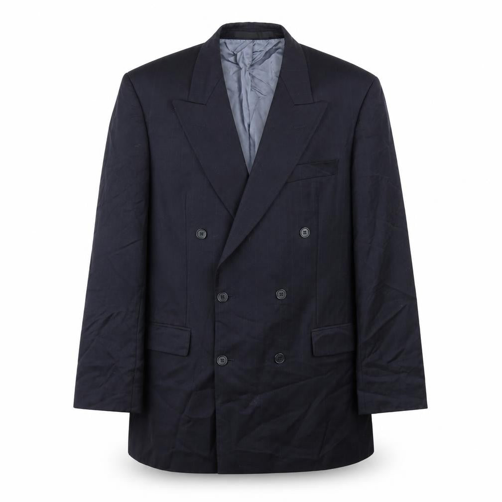 Marks & Spencer Men's Black Double-Breasted Blazer 40L