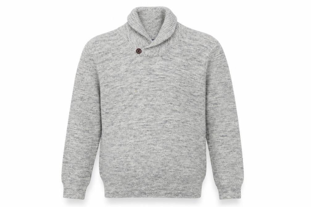 Mantaray Grey Men's M Roll Neck Pullover Jumper