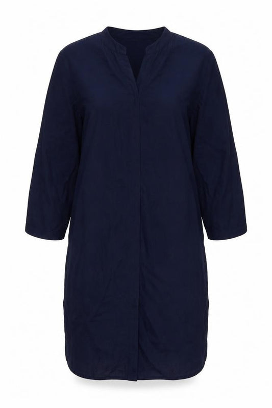 Marks and Spencer Women's Blue Tunic Blouse, Size 8