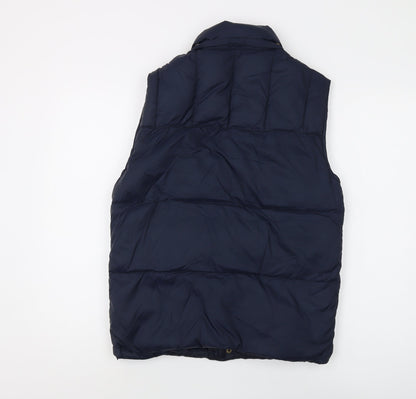 Jack Wills Women's Blue Padded Bodywarmer XS