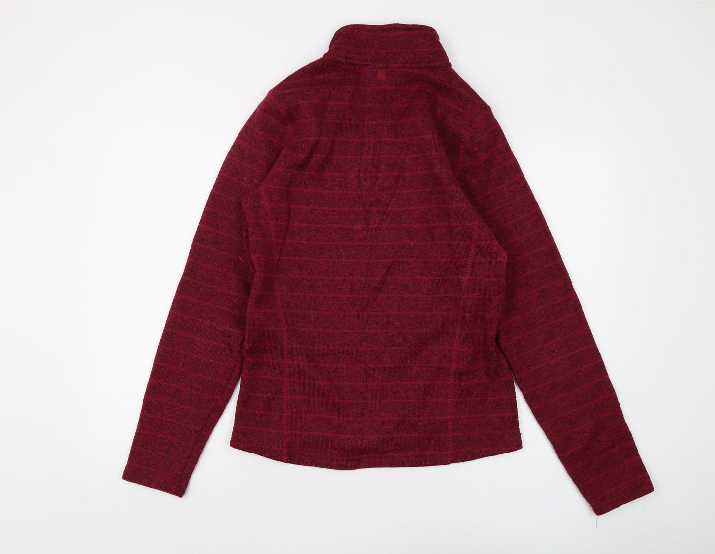 Mountain Warehouse Women's Red Henley Sweatshirt Size 12
