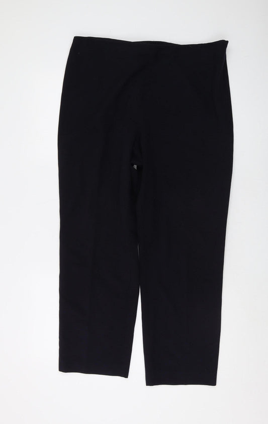 Marks and Spencer Women's Black Trousers Size 18