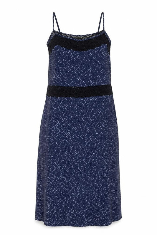 Pins & Needles Women's Blue Polka Dot Slip Dress XS