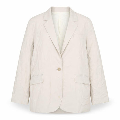 Zara Women's Beige Blazer, Size 8, Lined, Spring Style