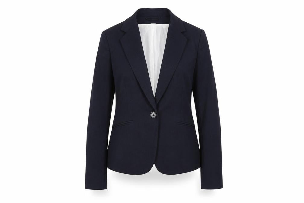 H&M Women's Black Suit Jacket, Size 12, Classic Blazer