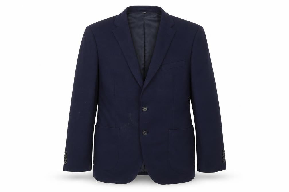 Marks & Spencer Men's Blue Blazer - 42R, Formal