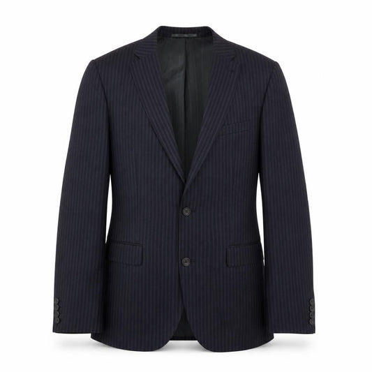 Next Men's Black Striped Blazer 38 Regular