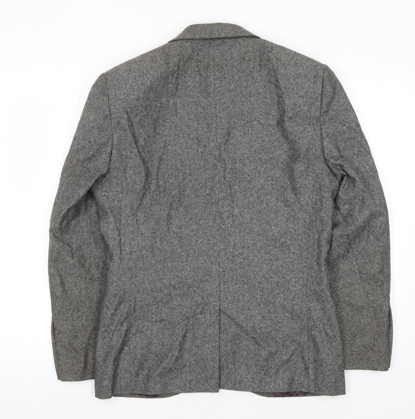 Next Men's Grey Blazer, Size 38S