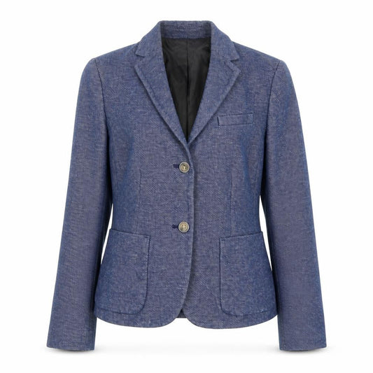 Gap Women's Blue Blazer Size 10 - Modern Style
