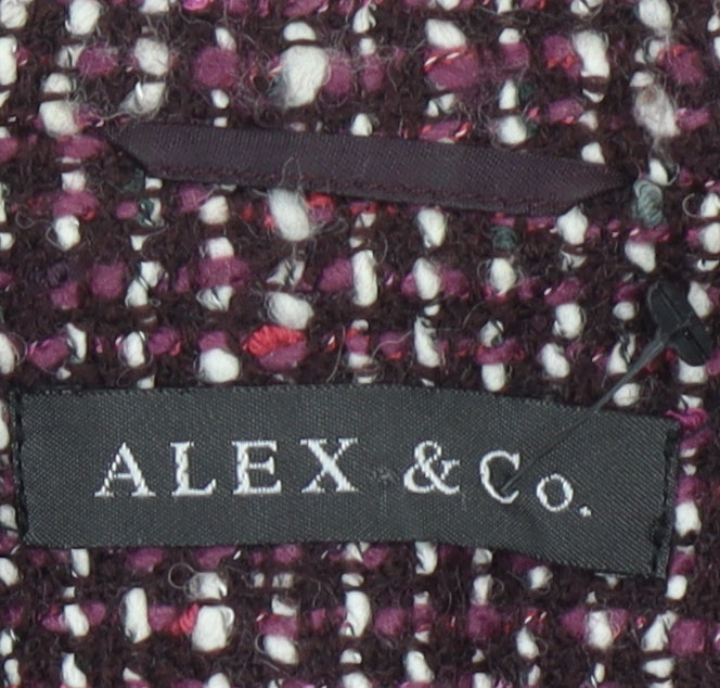 Alex & Co Women's Multicoloured Short Blazer Size 12