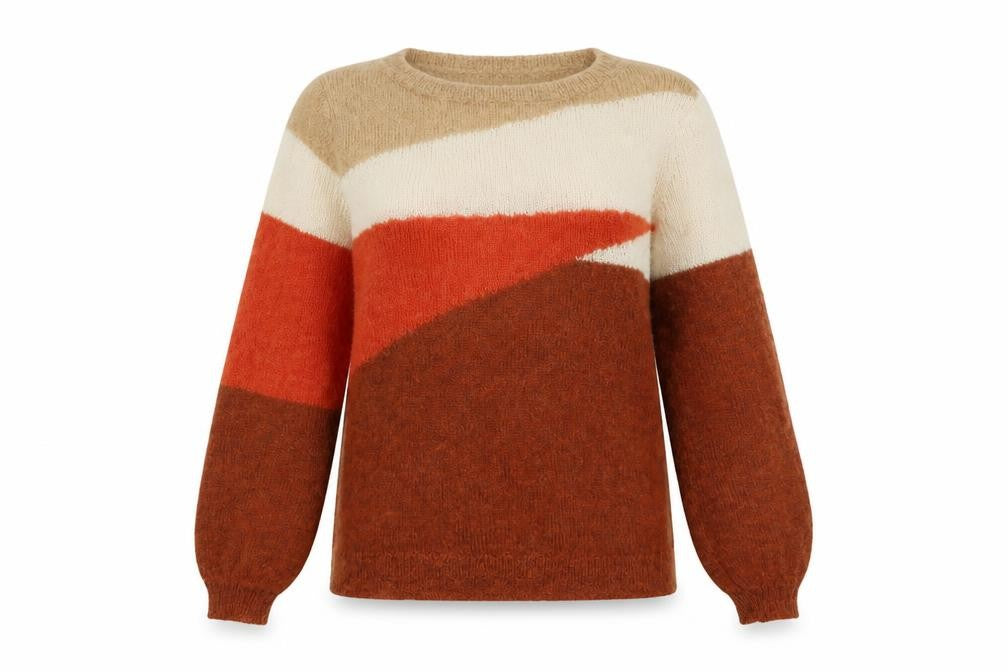 Caroll Women's Multicoloured Pullover Jumper, Size S