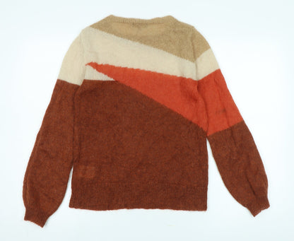 Caroll Women's Multicoloured Pullover Jumper, Size S