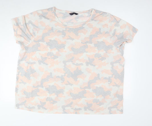 Marks and Spencer Women's Camouflage T-Shirt, Size 34