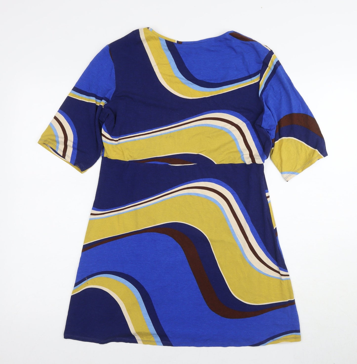 Wallis 3/4 Sleeve Geometric Tunic Top