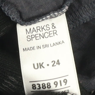 Marks and Spencer Women's Plus Black Sequin Tank Top