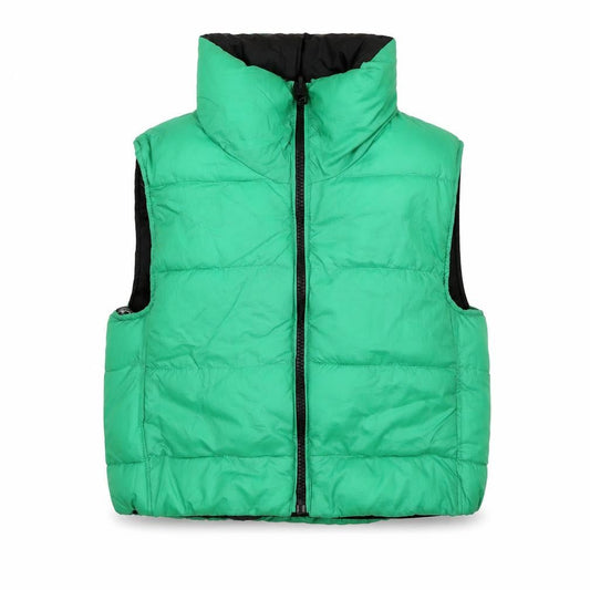 Zara Women's Green Puffer Waistcoat XS