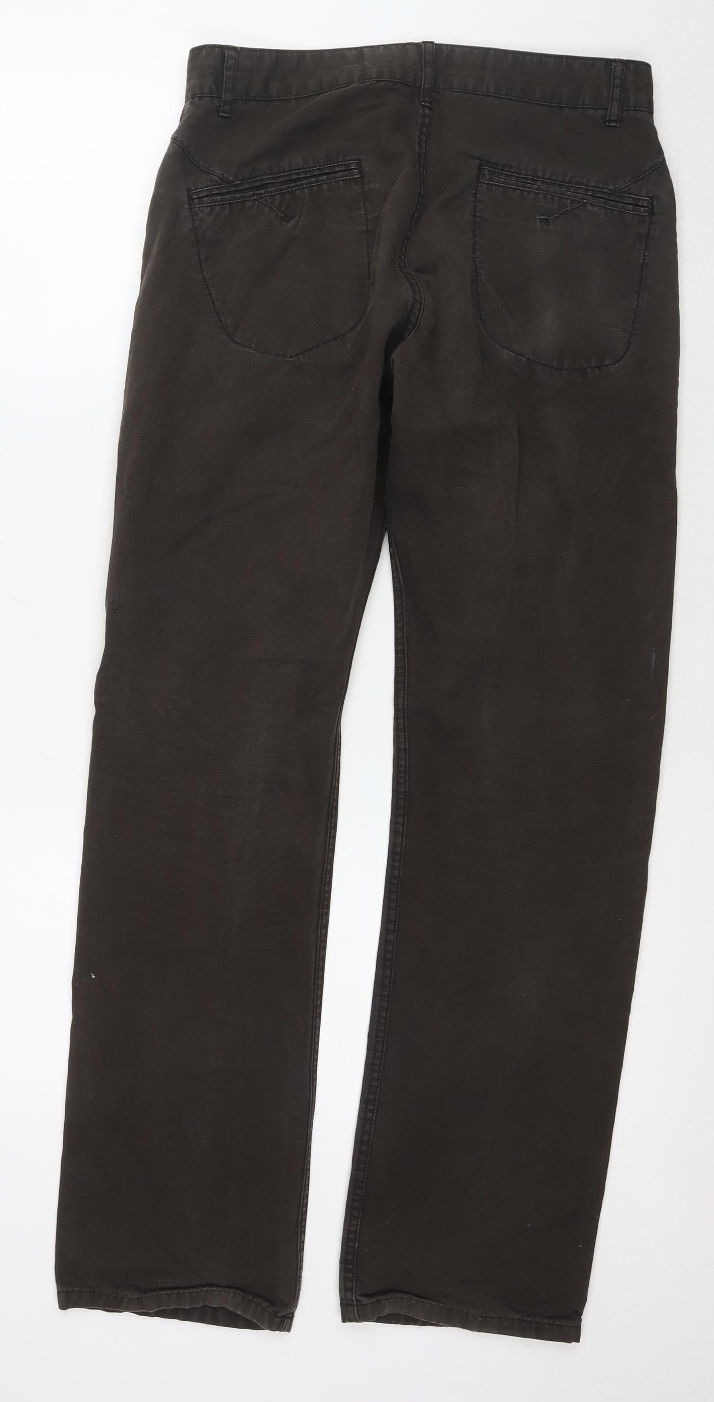 Next Menswear Brown Straight Jeans Men Size 50