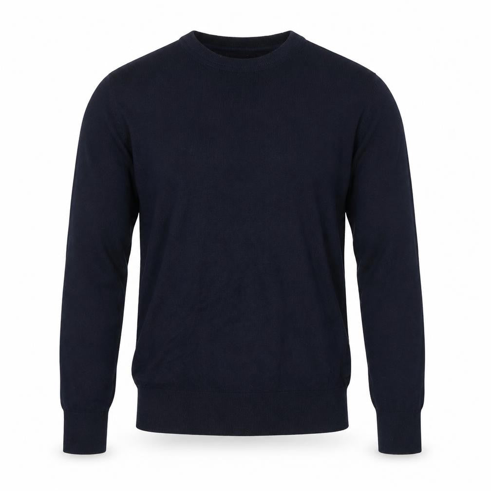 Pull&Bear Men's Blue Cotton Pullover Jumper Size S