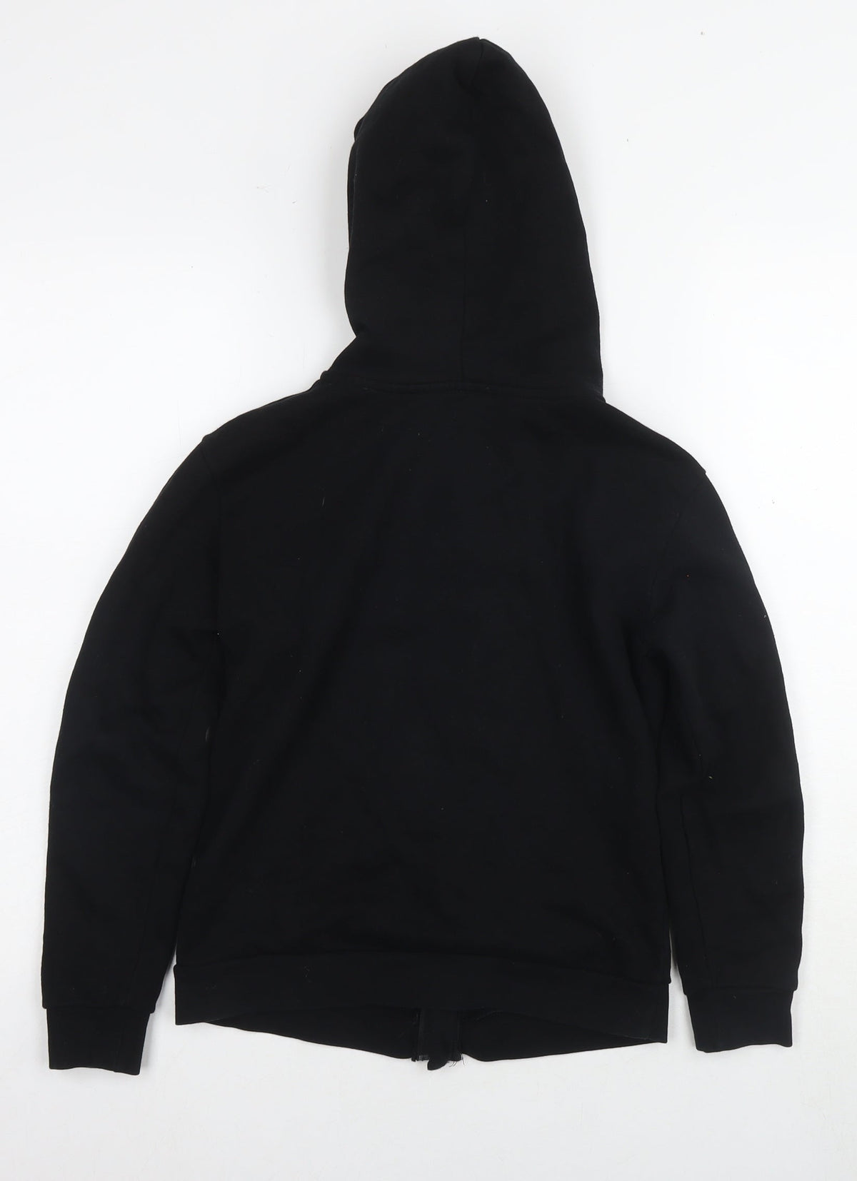 River Island Boys Black Full Zip Hoodie Size 9-10 Years