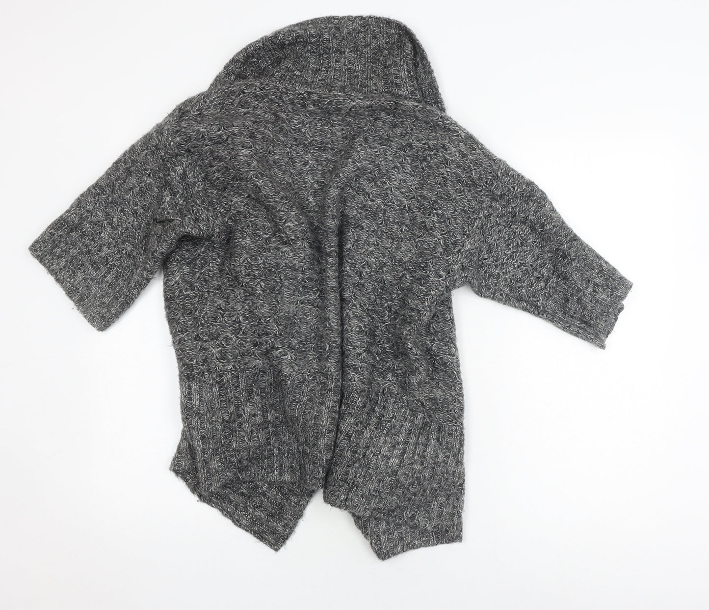 New Look Women's Grey Cardigan, Size 10, Chunky Knit
