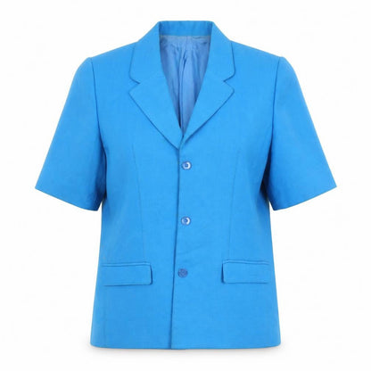 Viyella Women's Blue Blazer, Size 12, Casual Wear