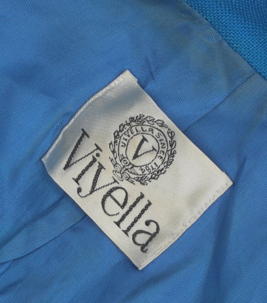 Viyella Women's Blue Blazer, Size 12, Casual Wear