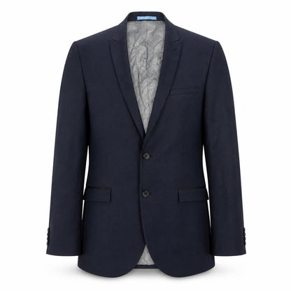 Next Men's Blue Suit Jacket, 40R, Formal, Wool