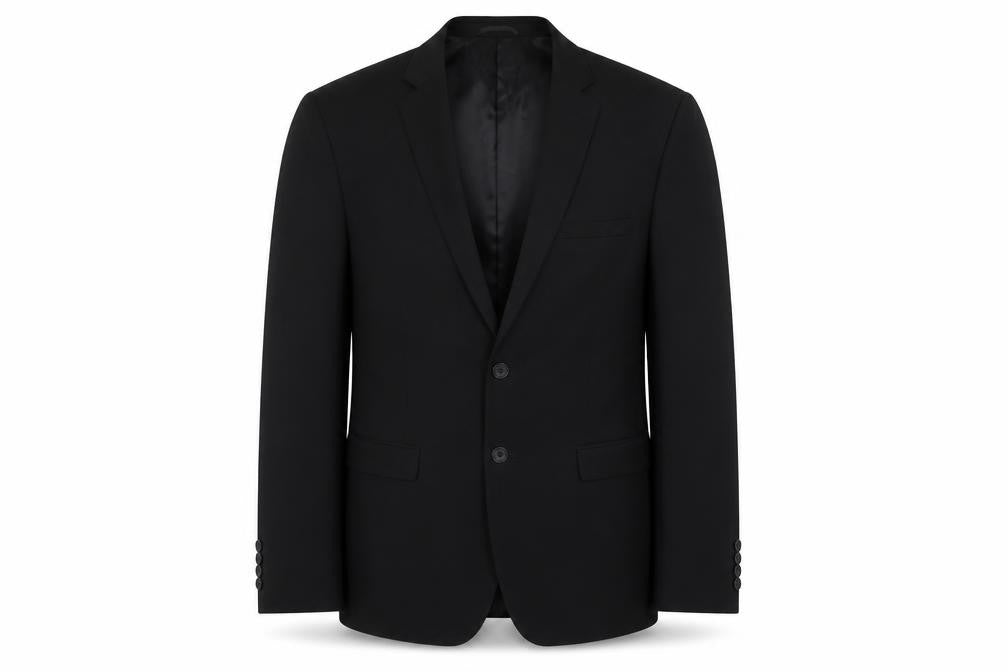 Burton Mens Black Slim Blazer, 40L, Formal