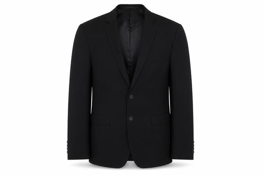 Burton Mens Black Slim Blazer, 40L, Formal