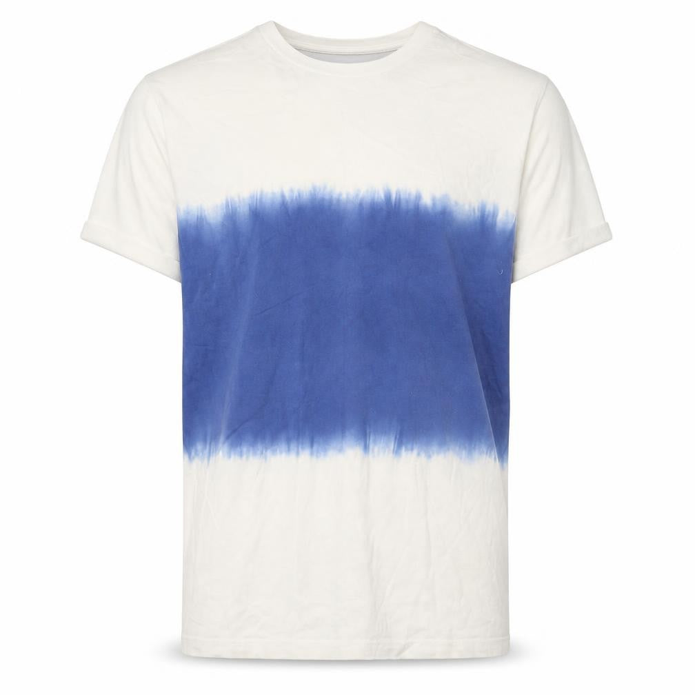 Topman Men's Blue Cotton Graphic T-Shirt Size S