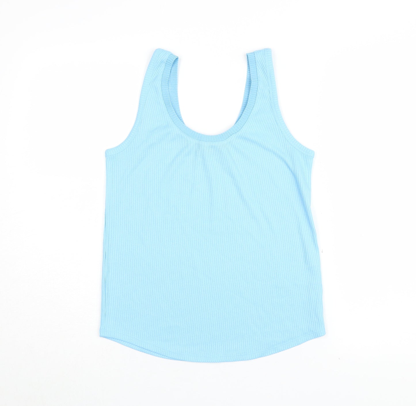 Marks and Spencer Blue Women's Tank Top - Size 10