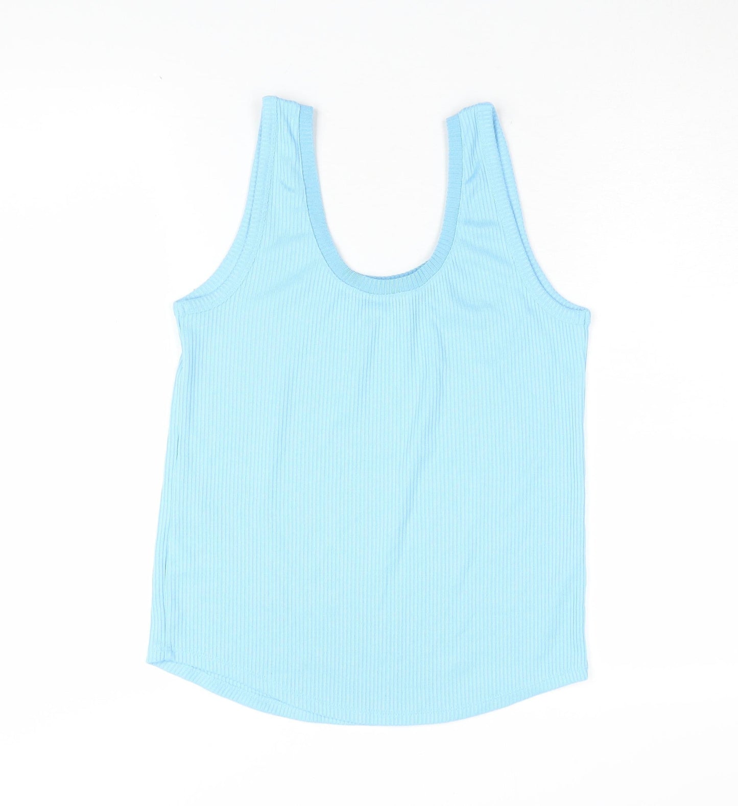 Marks and Spencer Blue Women's Tank Top - Size 10