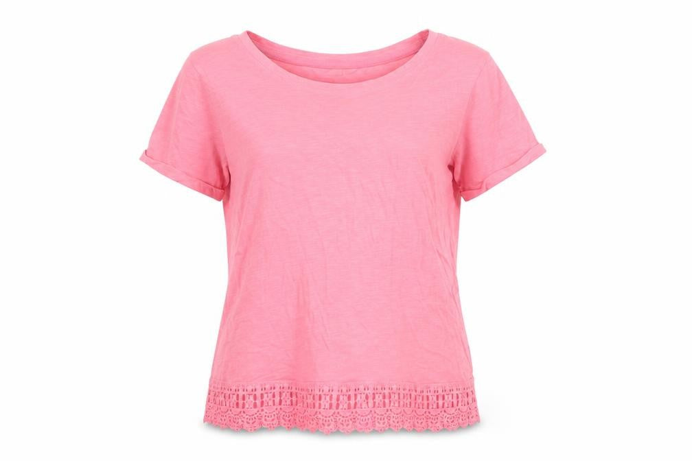 Next Women's Pink Basic T-Shirt - Size 10
