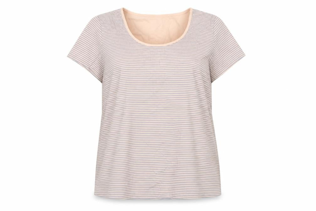 Marks & Spencer Women’s Striped Top UK 16-18 Multicoloured