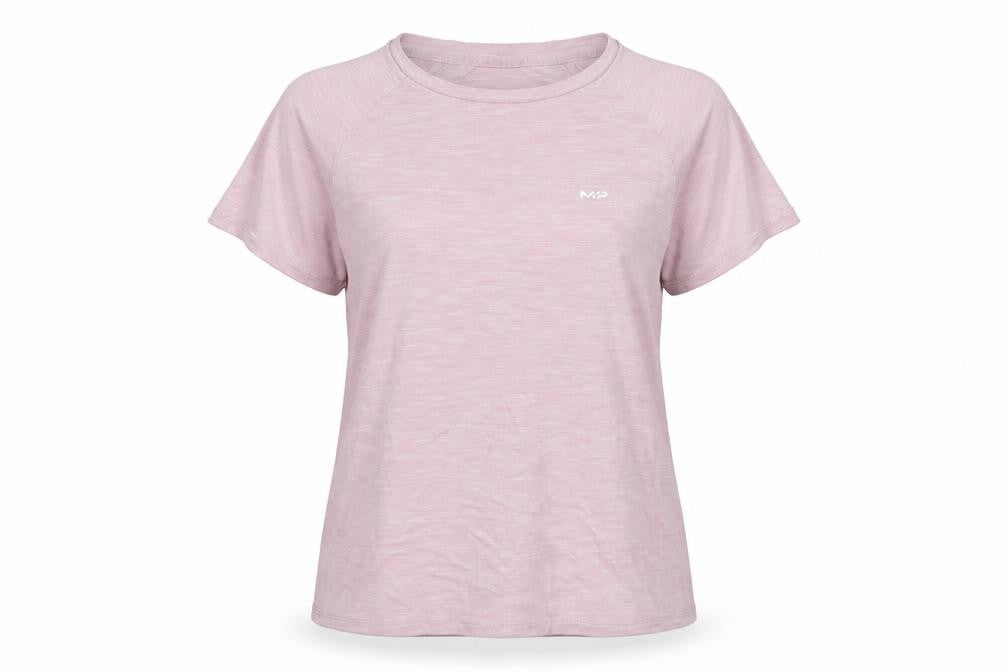 Myprotein Women's Pink Regular Fit Gym T-Shirt, Size S