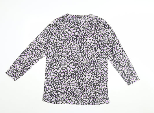 Marks & Spencer Women's Floral Blouse Size 10 Multicoloured