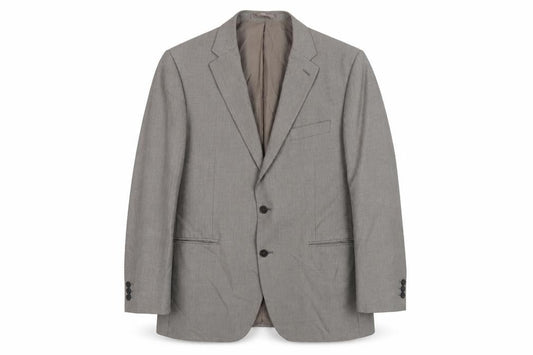 Karl Jackson Men's Grey Blazer, Size 42, Regular Fit